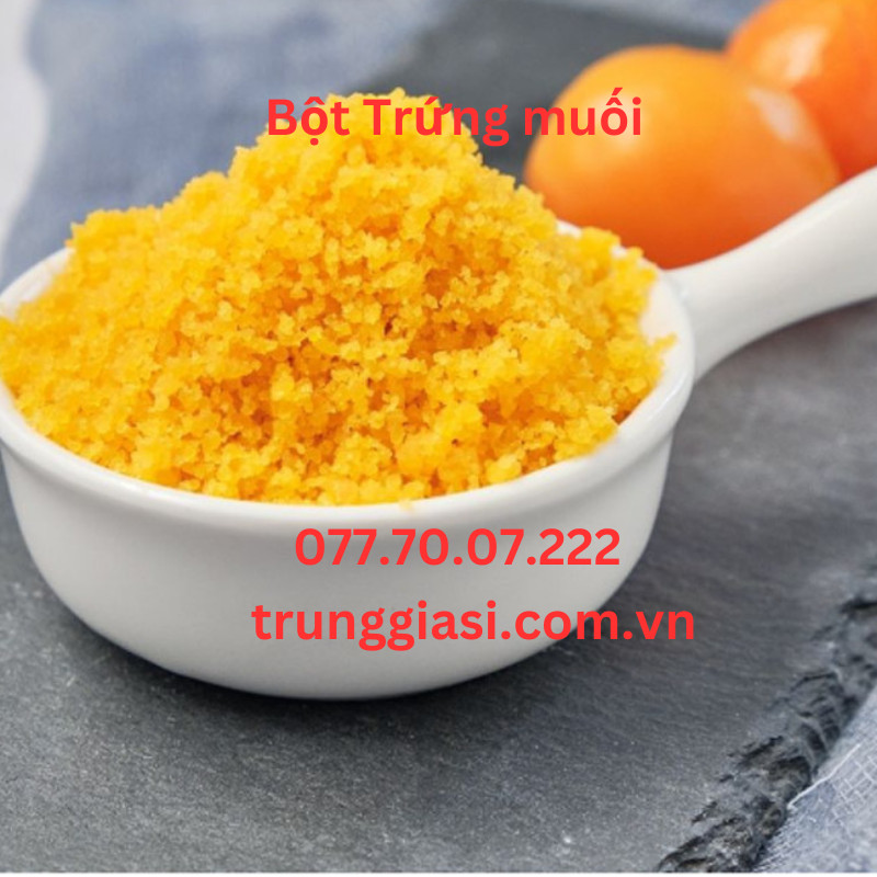 Bột trứng muối sỉ lẻ, giá tốt