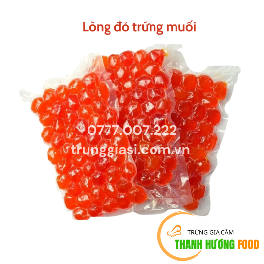 Lòng Đỏ Trứng Muối Size  13gr (50 Quả/Túi)  